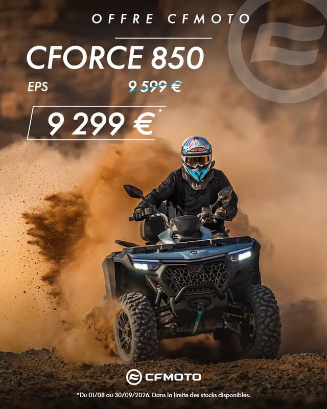 Offres CFMOTO | SMB Motoculture