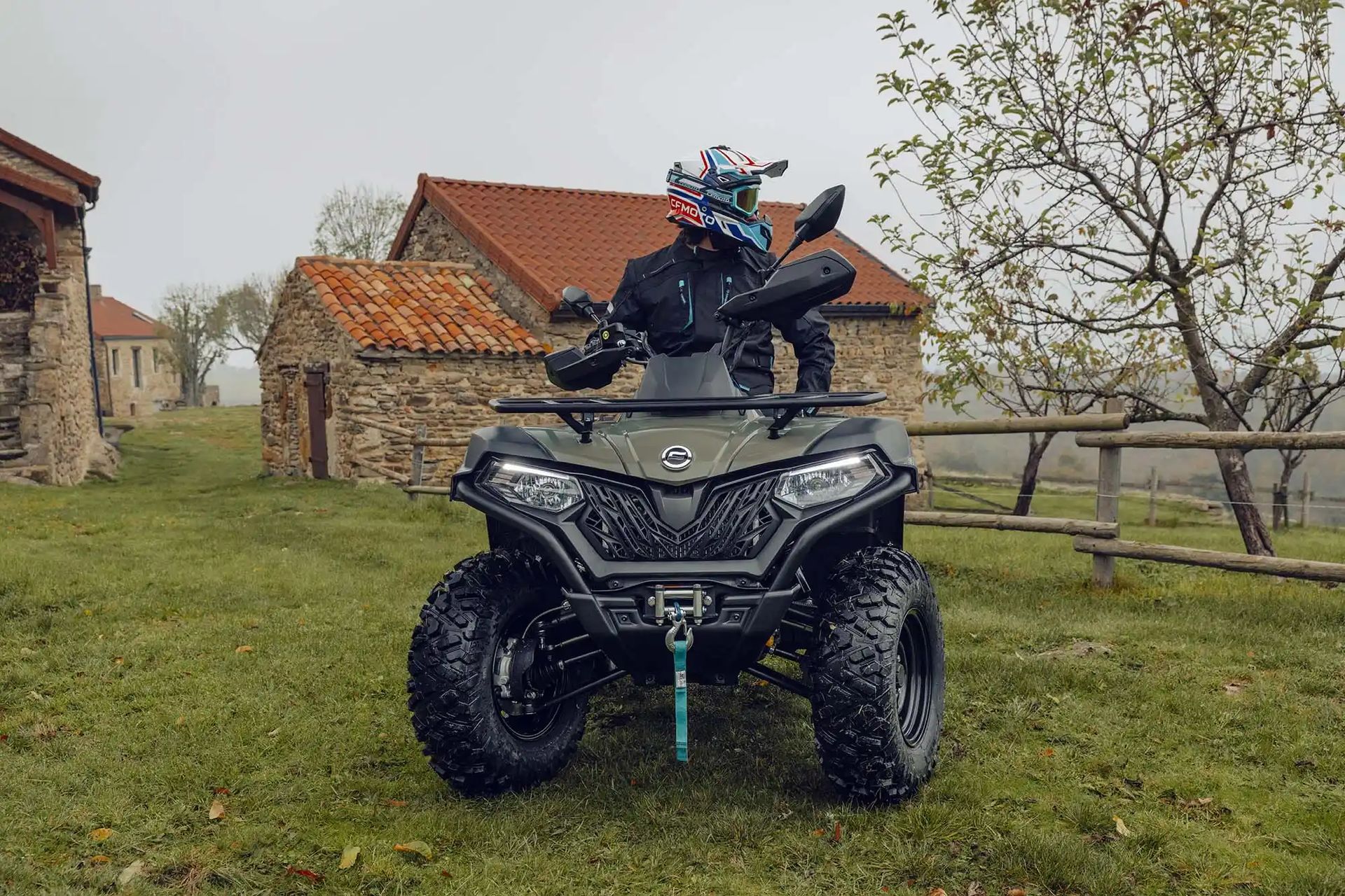 Quad CFMOTO CFORCE 625 Green Line dynamique