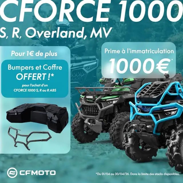 Offres CFMOTO | SMB Motoculture